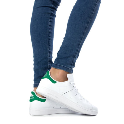 Adidas Groene Leren Sneaker