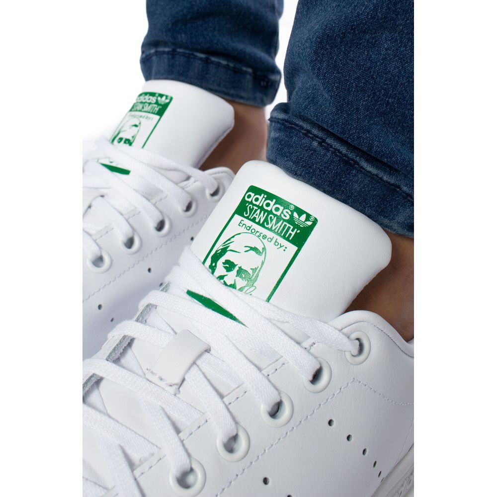 Adidas Groene Leren Sneaker