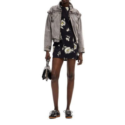 Desigual Black Viscose Short