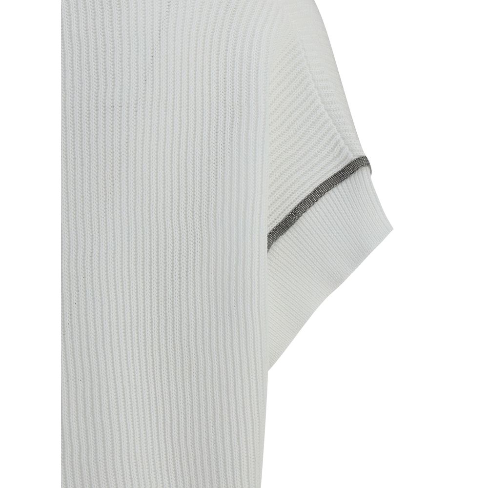 Brunello Cucinelli Trui met korte mouwen