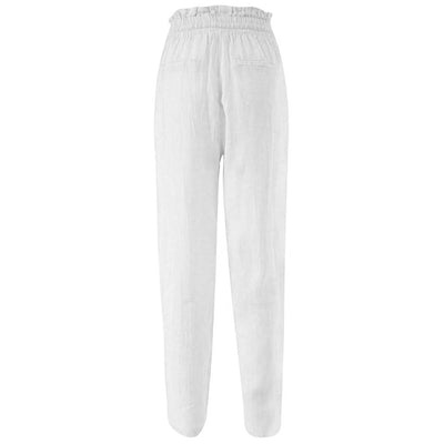 Jean et pantalon en lin blanc Yes Zee