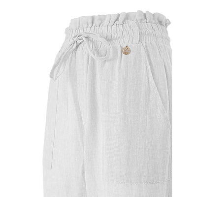 Jean et pantalon en lin blanc Yes Zee