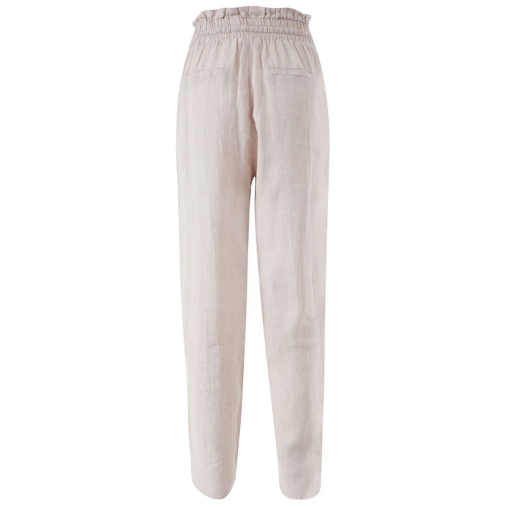 Jean et pantalon en lin beige Yes Zee