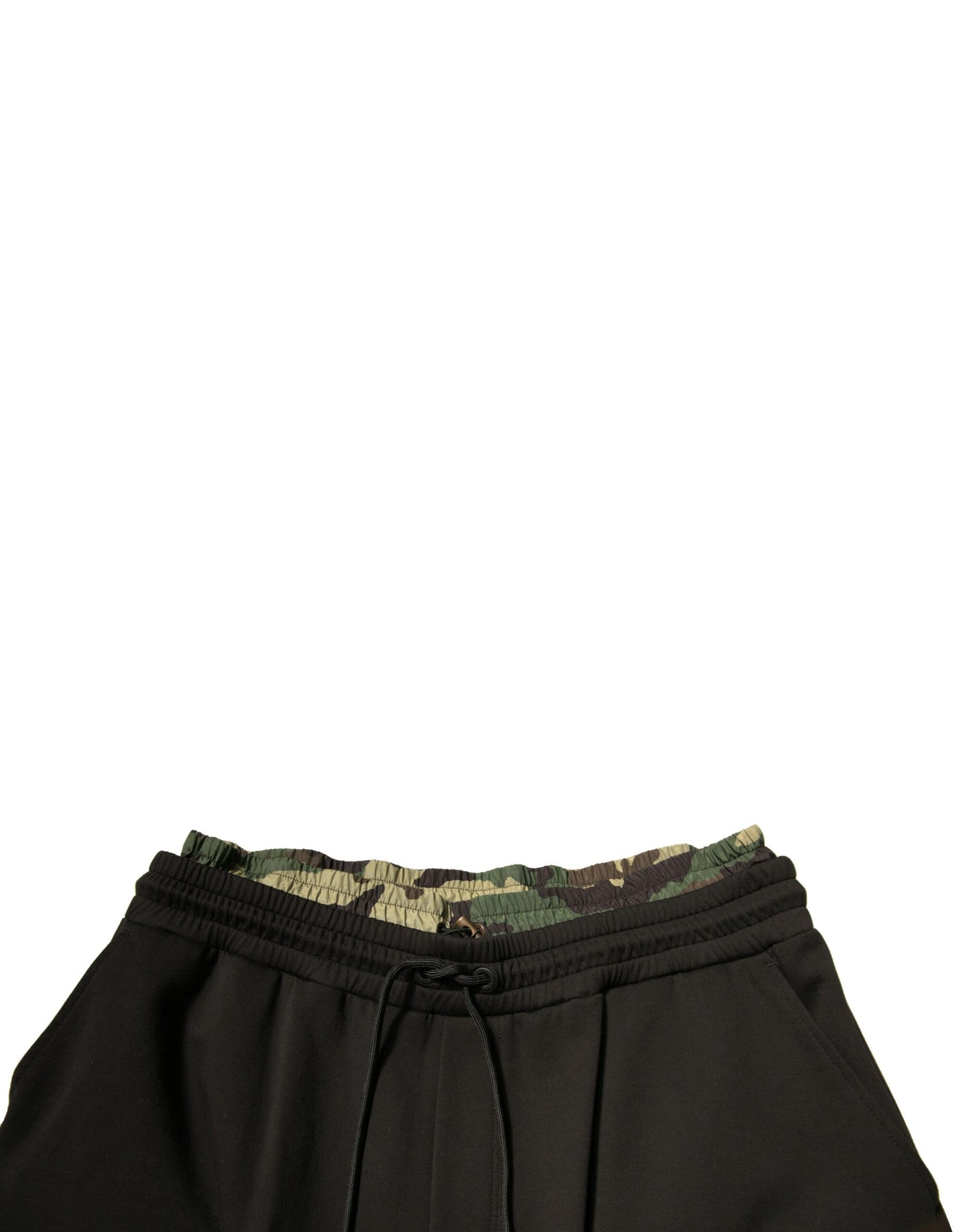 Dolce &amp; Gabbana Zwarte Camouflage Katoenen Joggingbroek