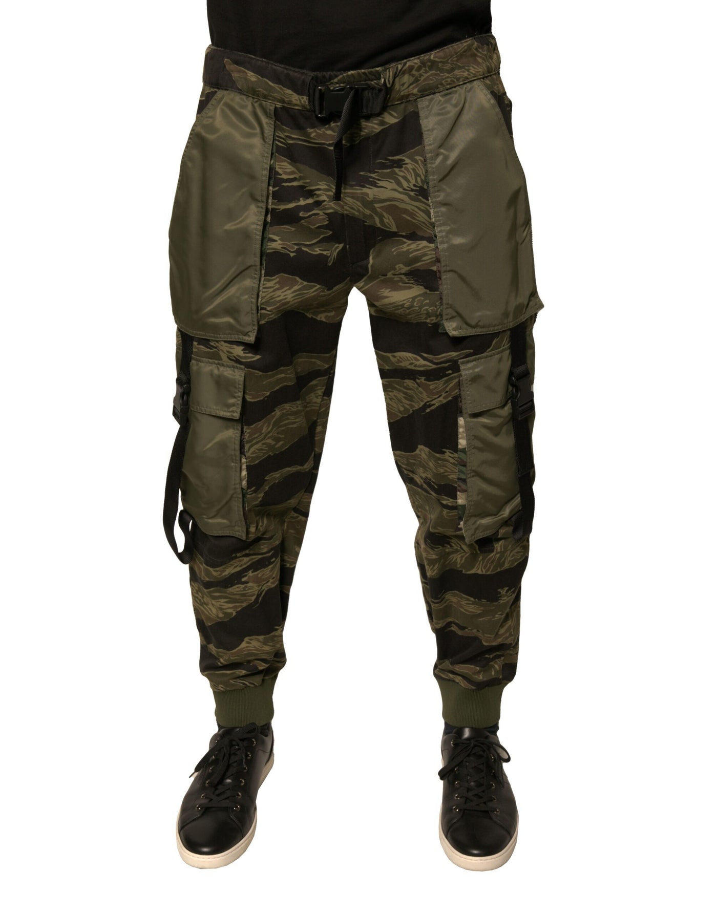 Dolce &amp; Gabbana Groene Katoenen Joggingbroek