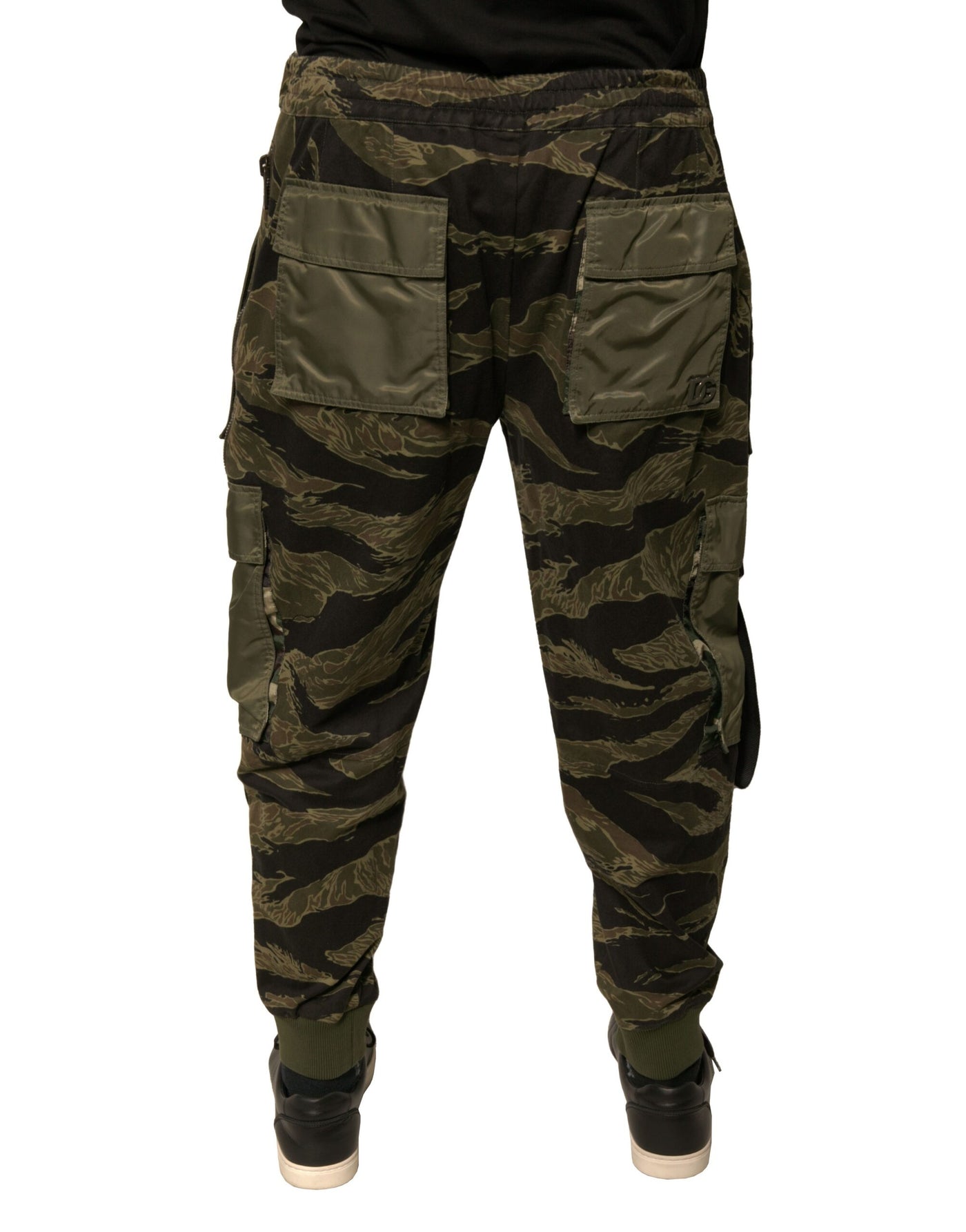 Dolce &amp; Gabbana Groene Katoenen Joggingbroek