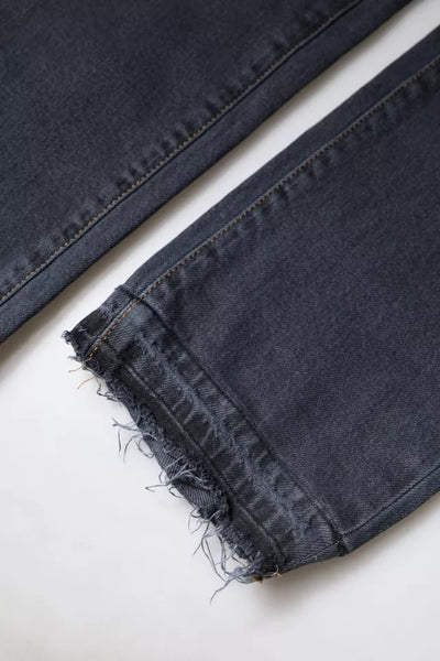 Dolce &amp; Gabbana donkergrijze skinny jeans van katoen