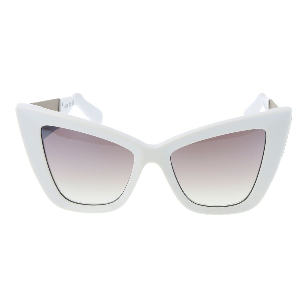 GCDS Witte Dames Zonnebril