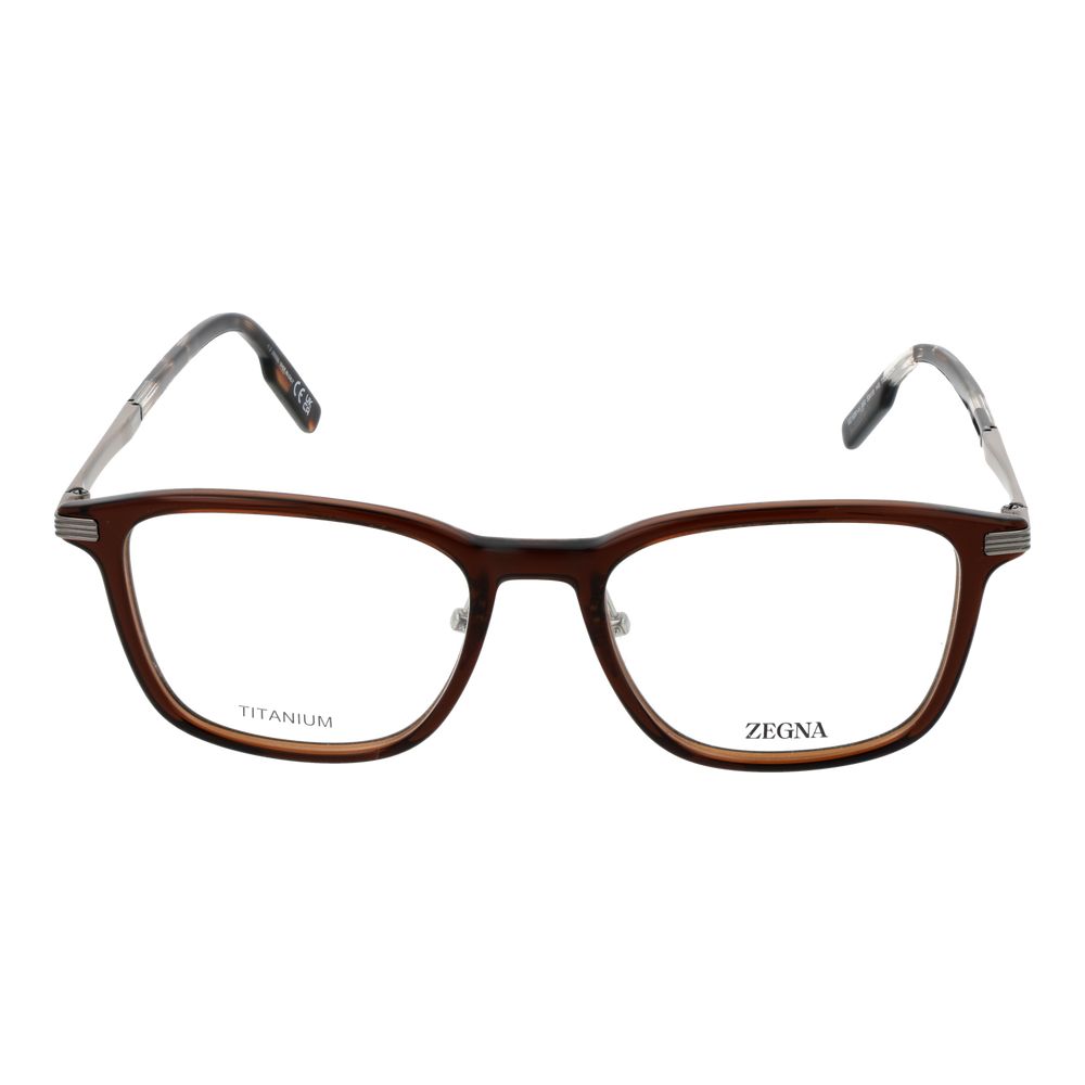 Ermenegildo Zegna Bruine Heren Optische Monturen