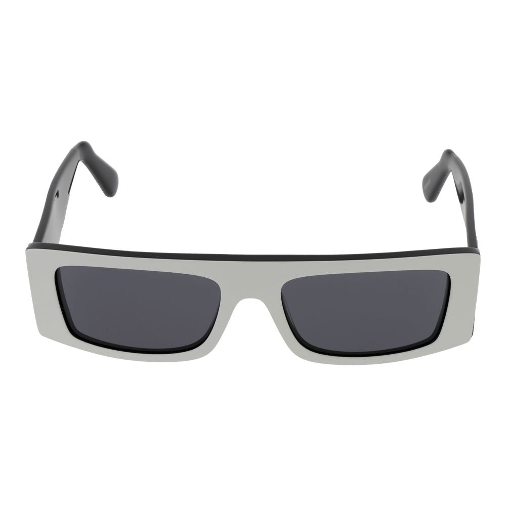 GCDS Witte Unisex Zonnebril