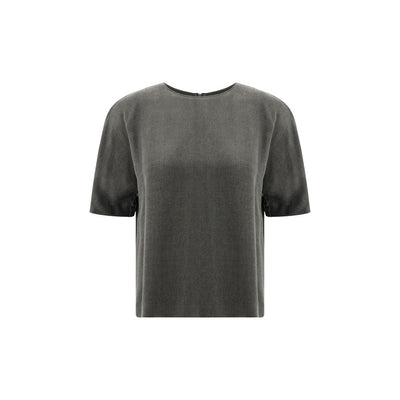 Haut en satin Giorgio Armani