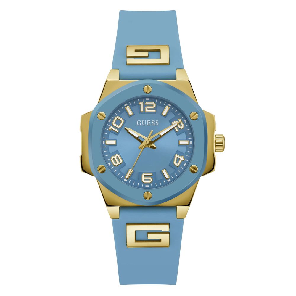 Guess Blauw Synthetisch Horloge