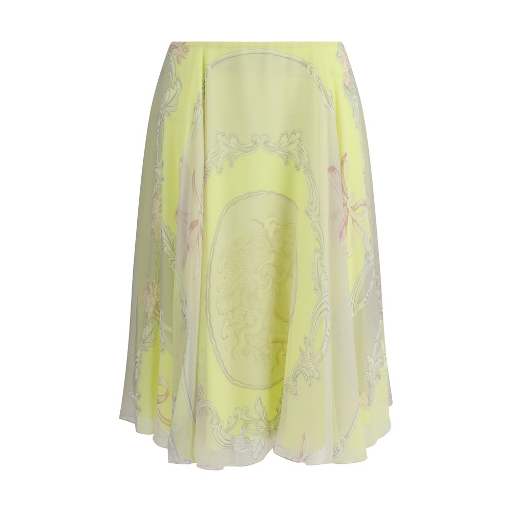 Jupe midi Medusa Versace