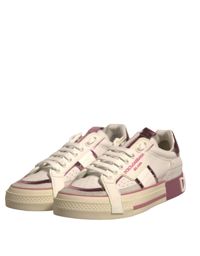 Dolce &amp; Gabbana Multicolor Logo CUSTOM 2.Zero Sneakers Schoenen