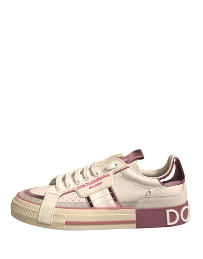 Dolce &amp; Gabbana Multicolor Logo CUSTOM 2.Zero Sneakers Schoenen