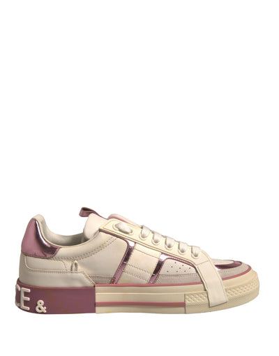 Dolce &amp; Gabbana Multicolor Logo CUSTOM 2.Zero Sneakers Schoenen