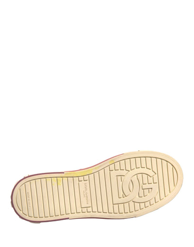 Dolce &amp; Gabbana Multicolor Logo CUSTOM 2.Zero Sneakers Schoenen
