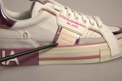 Dolce &amp; Gabbana Multicolor Logo CUSTOM 2.Zero Sneakers Schoenen