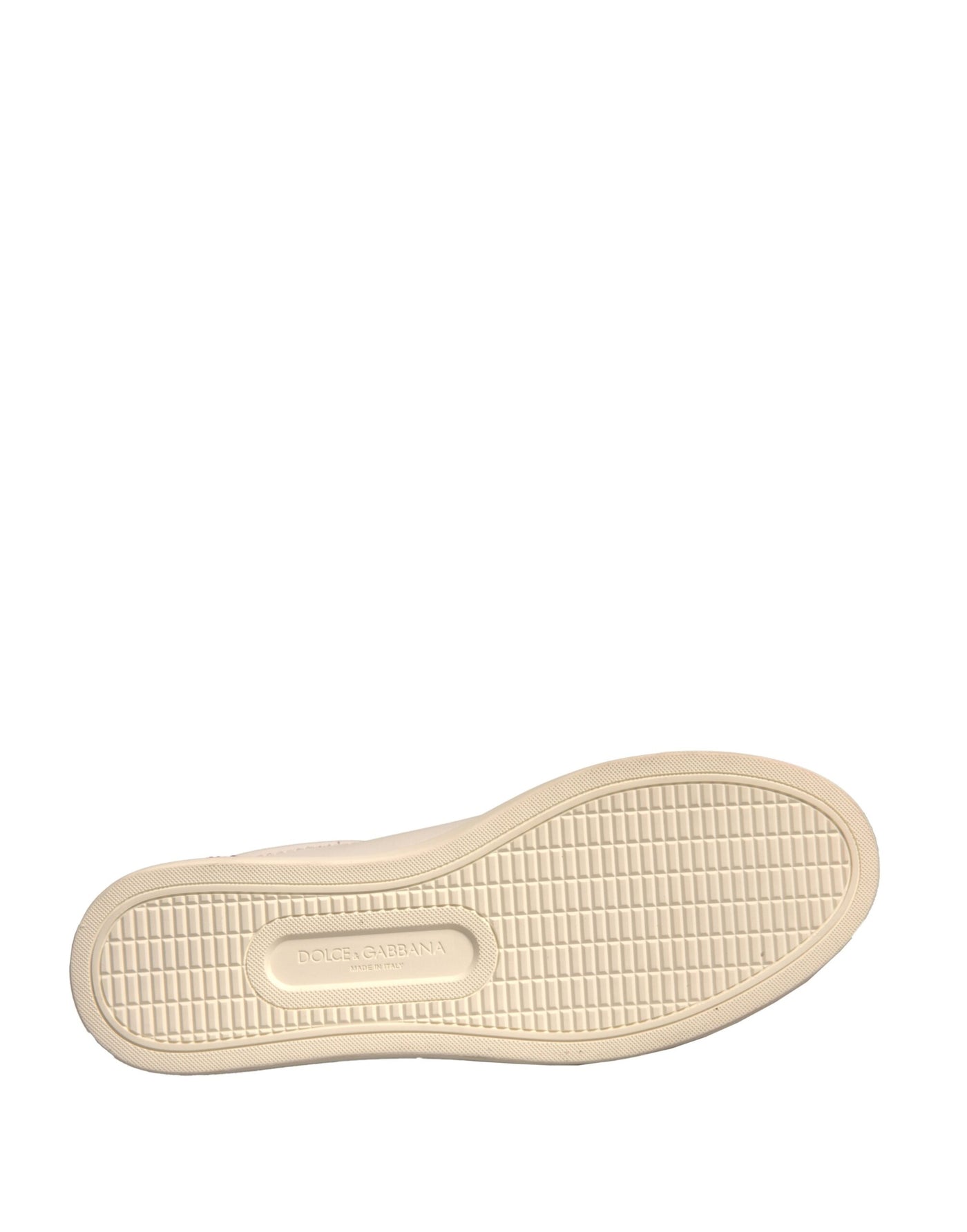 Dolce &amp; Gabbana witte suède lage sneakers