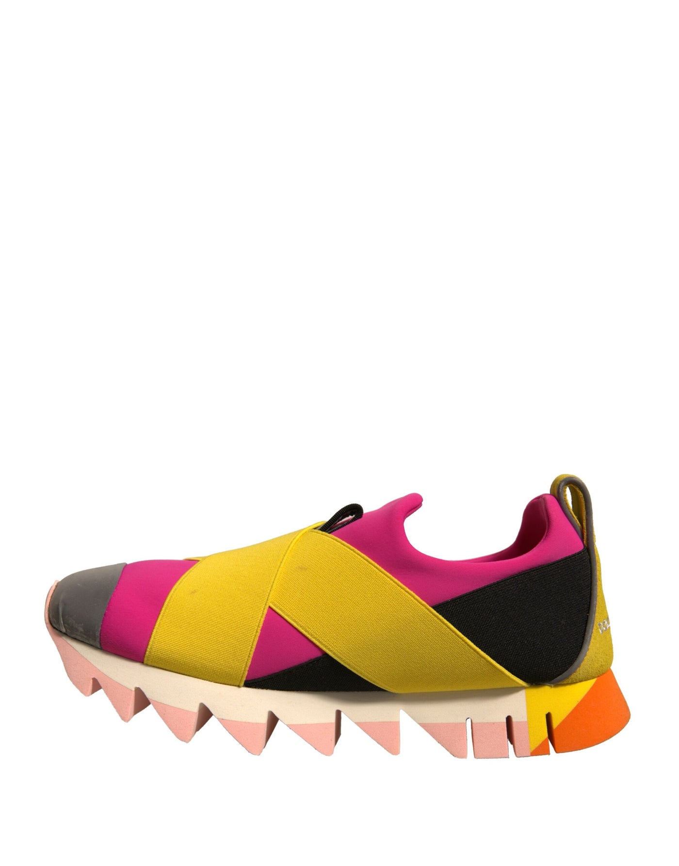 Dolce &amp; Gabbana Multicolor Neoprene Elastische Ibiza Sneakers Schoenen