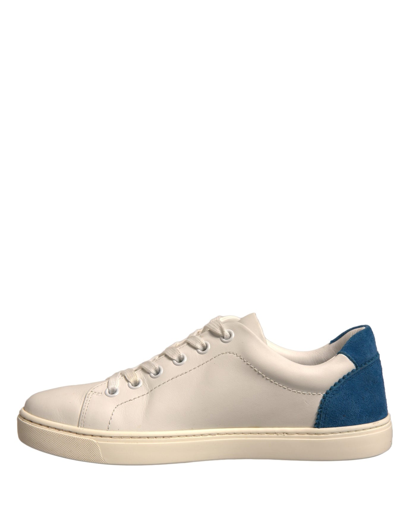Dolce &amp; Gabbana witte suède lage sneakers
