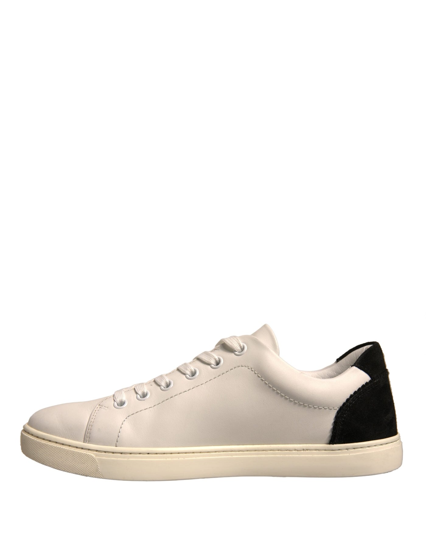 Dolce &amp; Gabbana witte suède lage sneakers