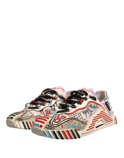 Dolce &amp; Gabbana Multicolor Suède Stof NS1 Sneakers Schoenen