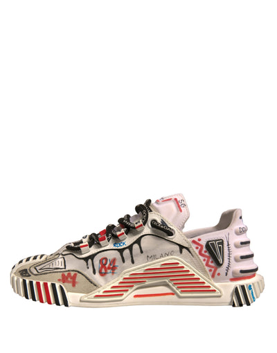 Dolce &amp; Gabbana Multicolor Suède Stof NS1 Sneakers Schoenen