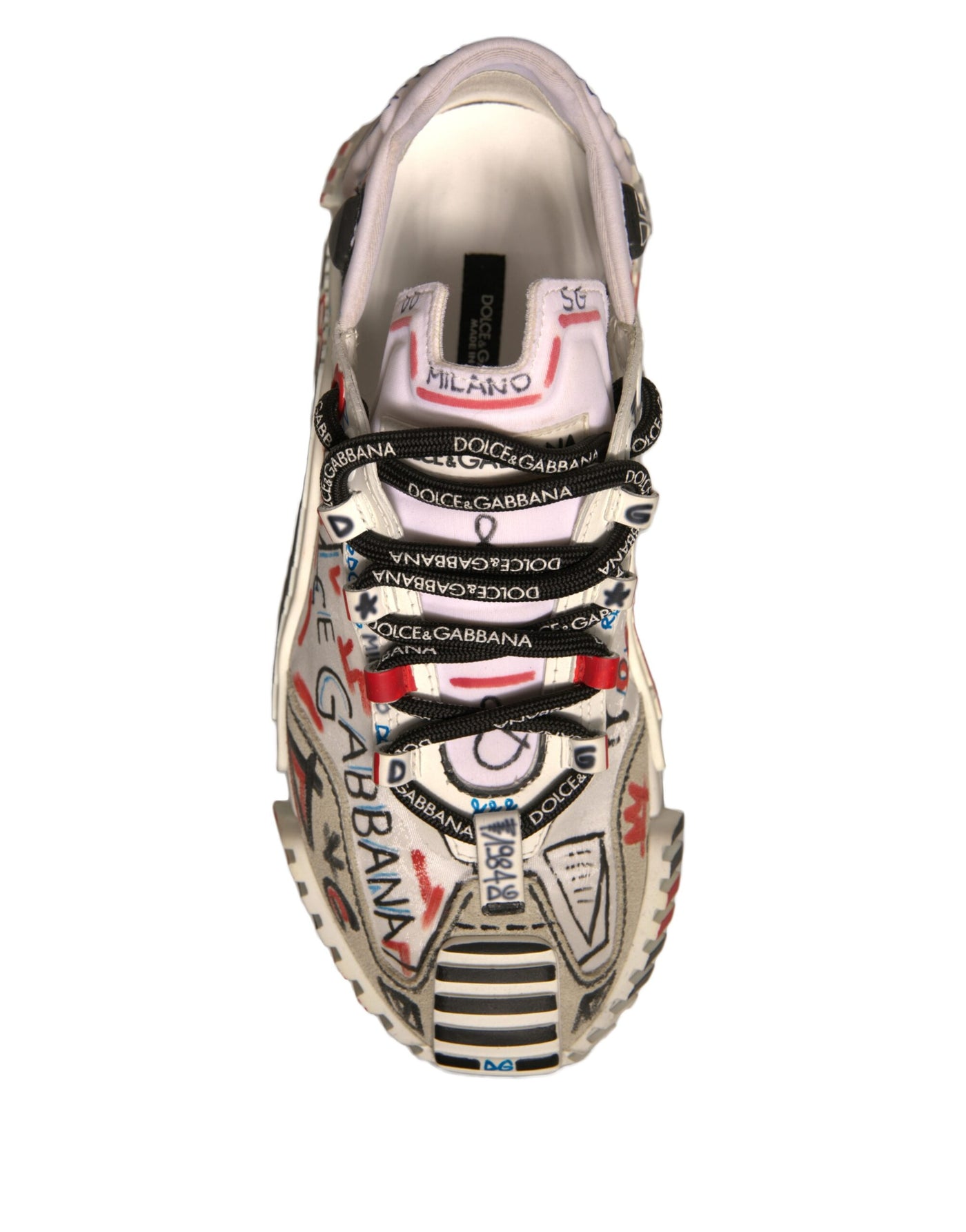 Dolce &amp; Gabbana Multicolor Suède Stof NS1 Sneakers Schoenen