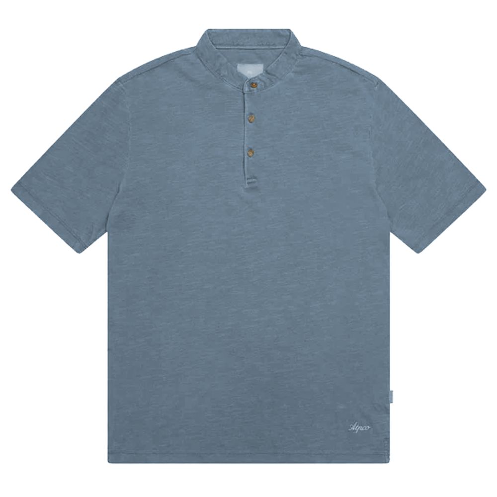 AT.P.CO lichtblauw katoenen heren T-shirt
