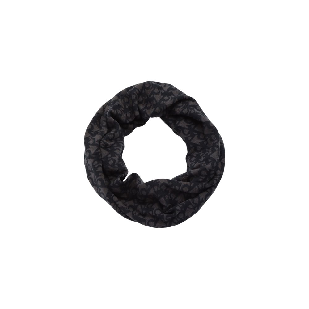Calvin Klein Jeans Zwarte Gerecyclede Polyester Sjaal