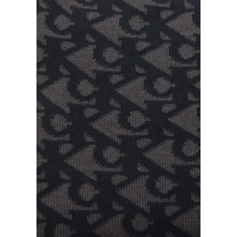 Calvin Klein Jeans Zwarte Gerecyclede Polyester Sjaal