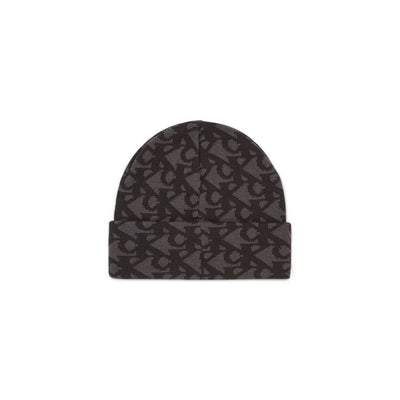 Calvin Klein Jeans Black Recycled Polyester Caps Baseball Hat