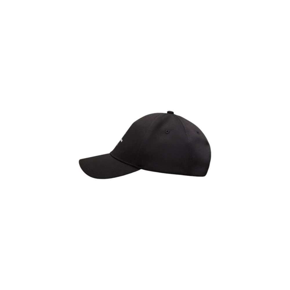 Calvin Klein Jeans Black Recycled Polyester Caps Baseball Hat