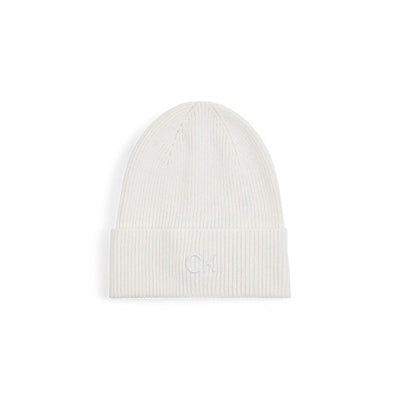 Casquette de baseball Calvin Klein en coton biologique blanc
