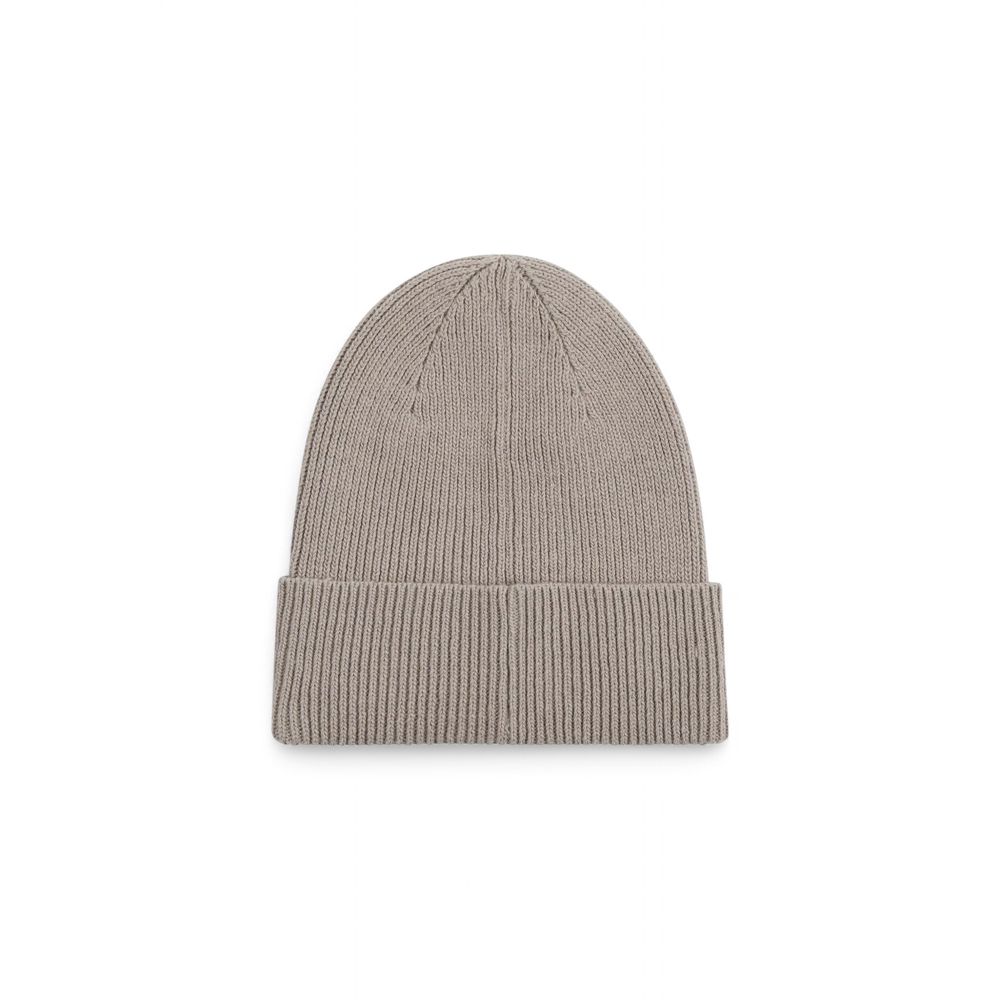 Casquette de baseball en coton biologique beige Calvin Klein