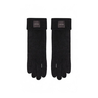 Gants en cachemire noir Calvin Klein