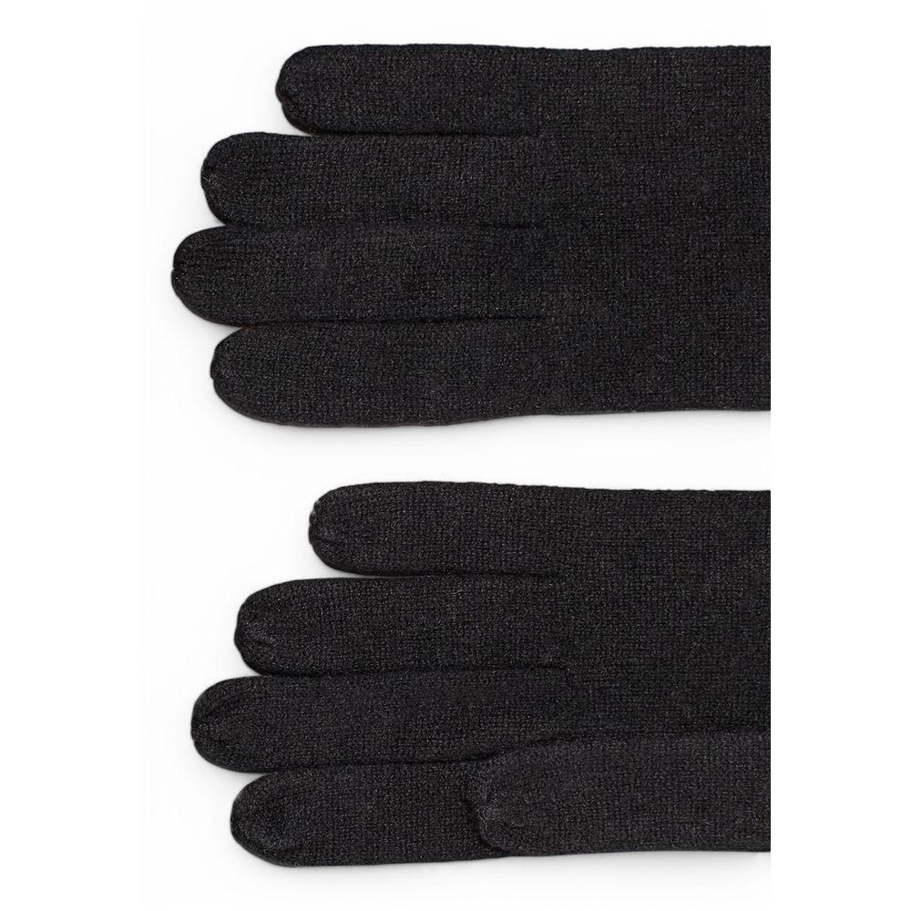 Gants en cachemire noir Calvin Klein