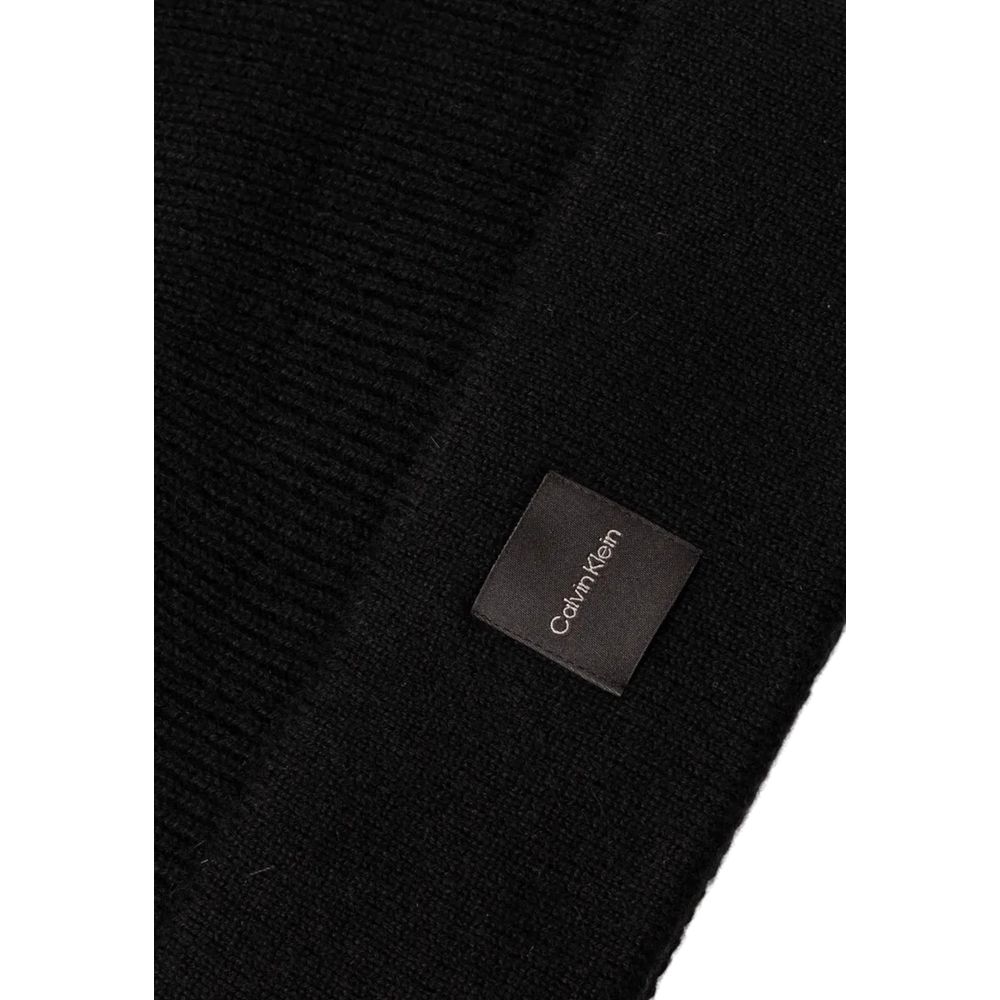 Casquette de baseball Calvin Klein en cachemire noir