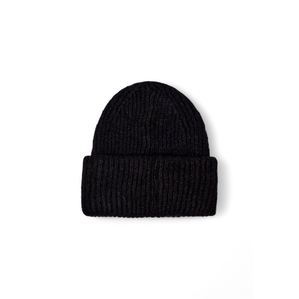 Calvin Klein Black Alpaca Leather Caps Baseball Hat