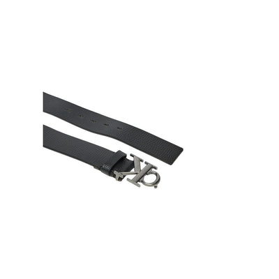 Ceinture en cuir noir Calvin Klein Jeans