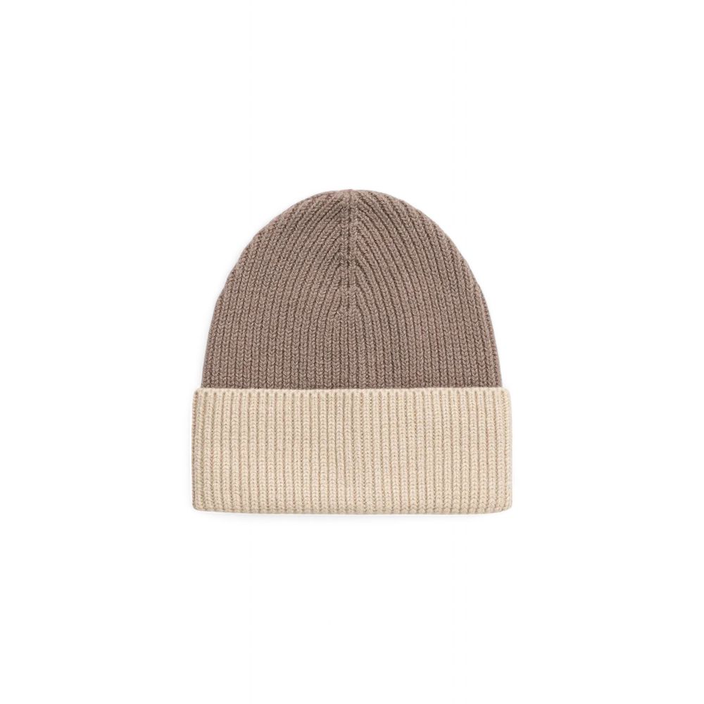 Casquette de baseball en laine beige Calvin Klein