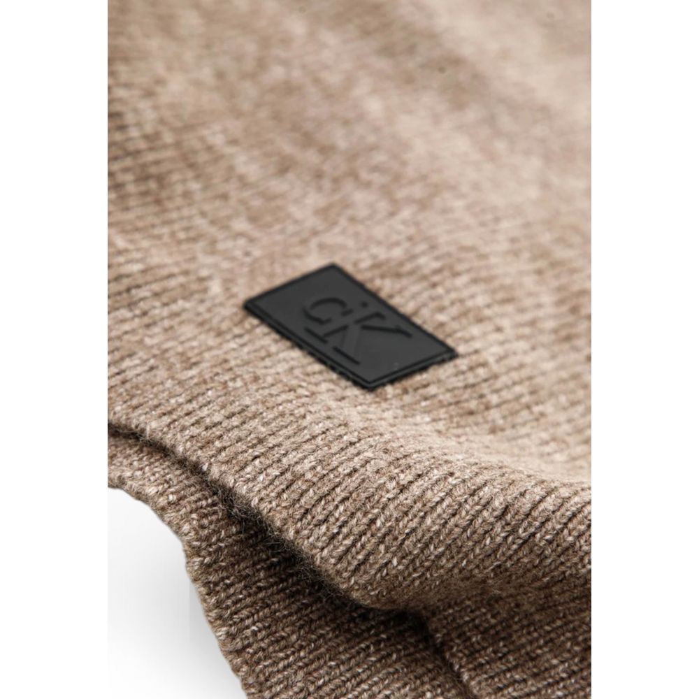 Calvin Klein Jeans Bruine Marabou Sjaal