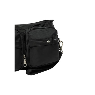 Sac ceinture Calvin Klein Jeans en polyester recyclé noir