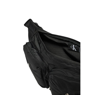 Sac ceinture Calvin Klein Jeans en polyester recyclé noir