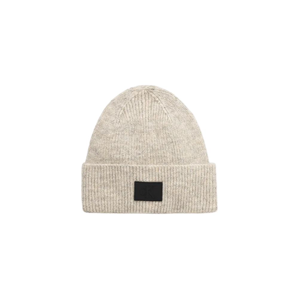 Calvin Klein Jeans Gray Marabou Caps Baseball Hat