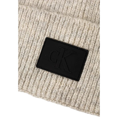 Calvin Klein Jeans Gray Marabou Caps Baseball Hat