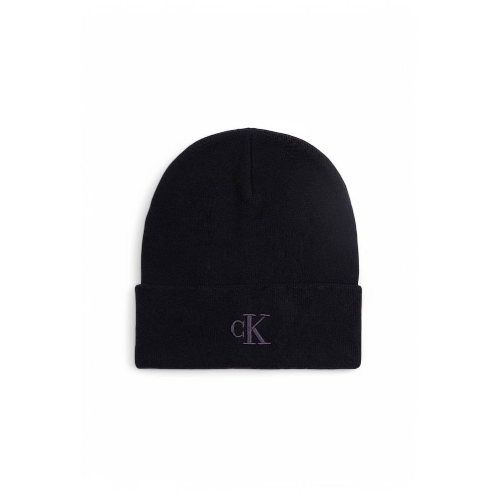 Calvin Klein Jeans Black Wool Caps Baseball Hat