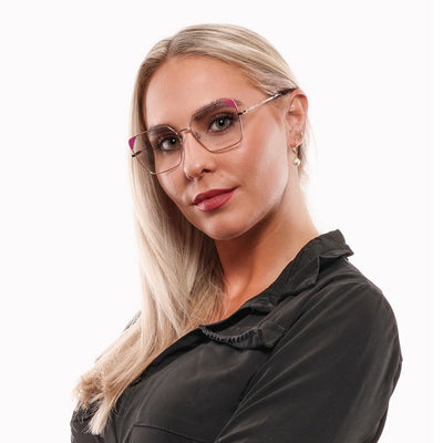 Montures optiques pour femmes Emilio Pucci en or rose