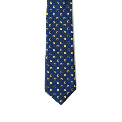 Cravates et nœud papillon en soie bleue Giorgio Armani
